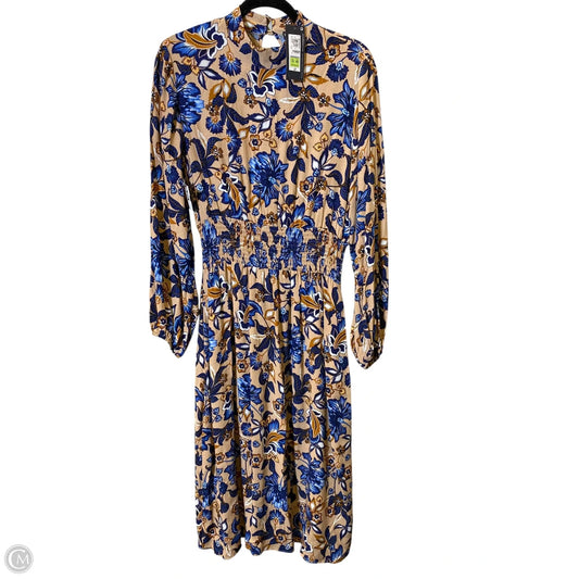 Dress Casual Maxi By Clothes Mentor In Floral Print, Size: 12