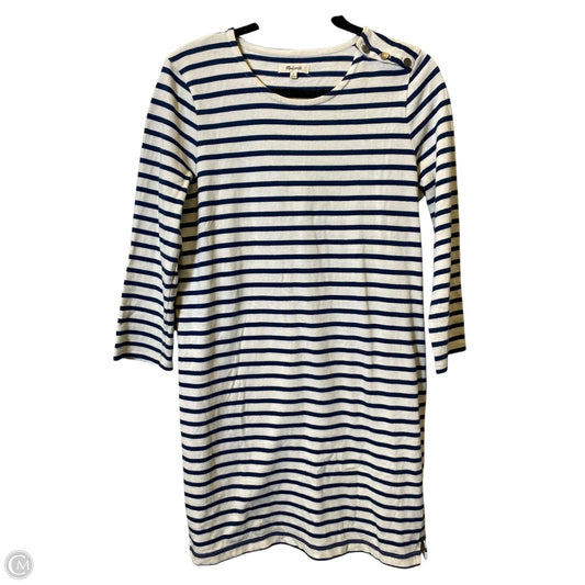 Dress Sweater By Madewell In Striped Pattern, Size: M
