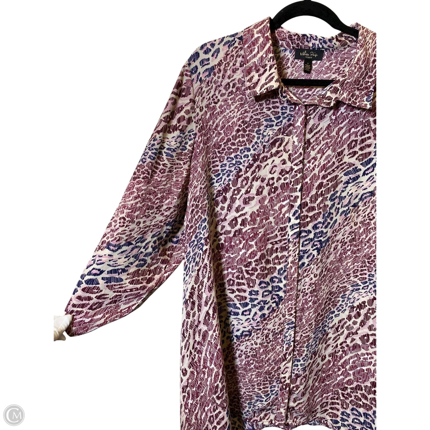 Dress Casual Midi By Melissa Paige In Multi-colored, Size: 1x