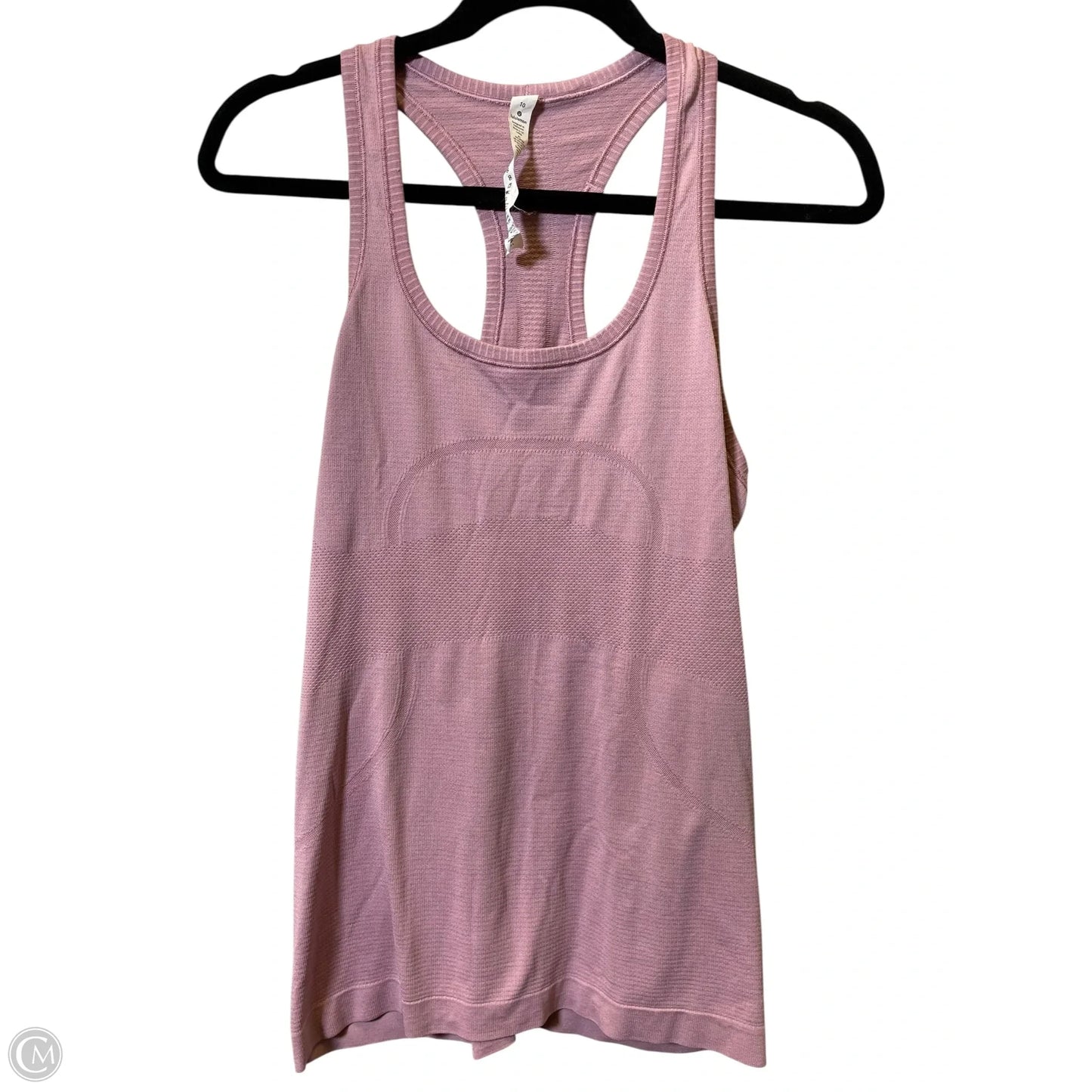 Athletic Tank Top By Lululemon In Pink, Size: 10