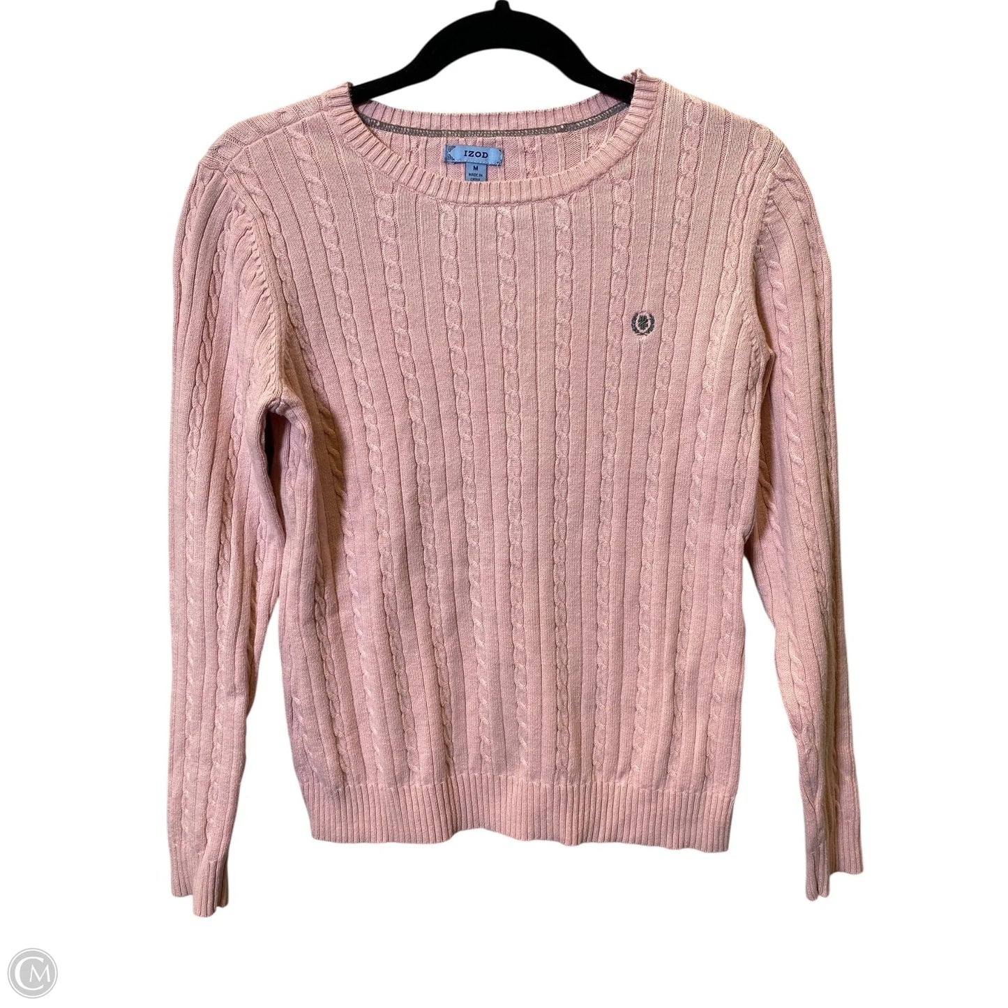 Sweater By Izod In Pink, Size: M