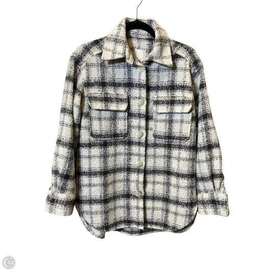 Jacket Other By H&m In Black & Cream, Size: Xs