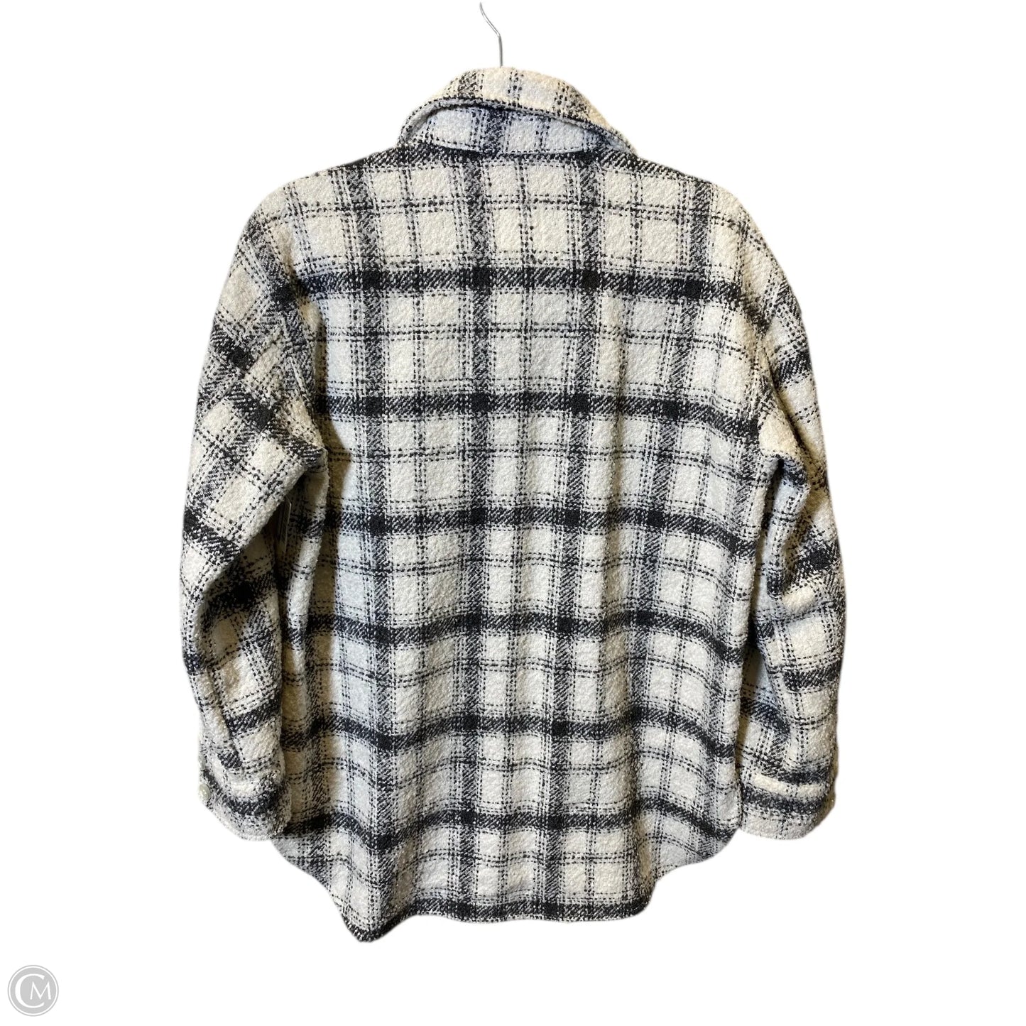 Jacket Other By H&m In Black & Cream, Size: Xs