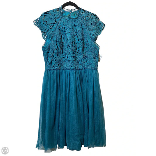 Dress Casual Midi By Clothes Mentor In Green, Size: Xl