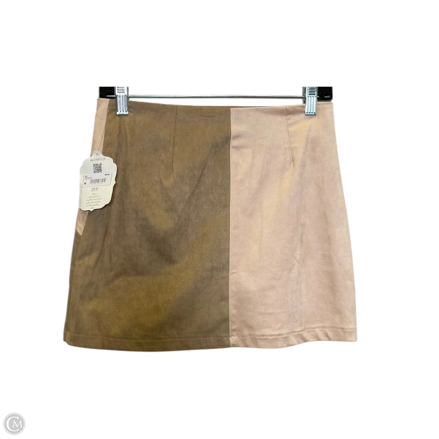 Skirt Mini & Short By Altard State In Tan, Size: 4
