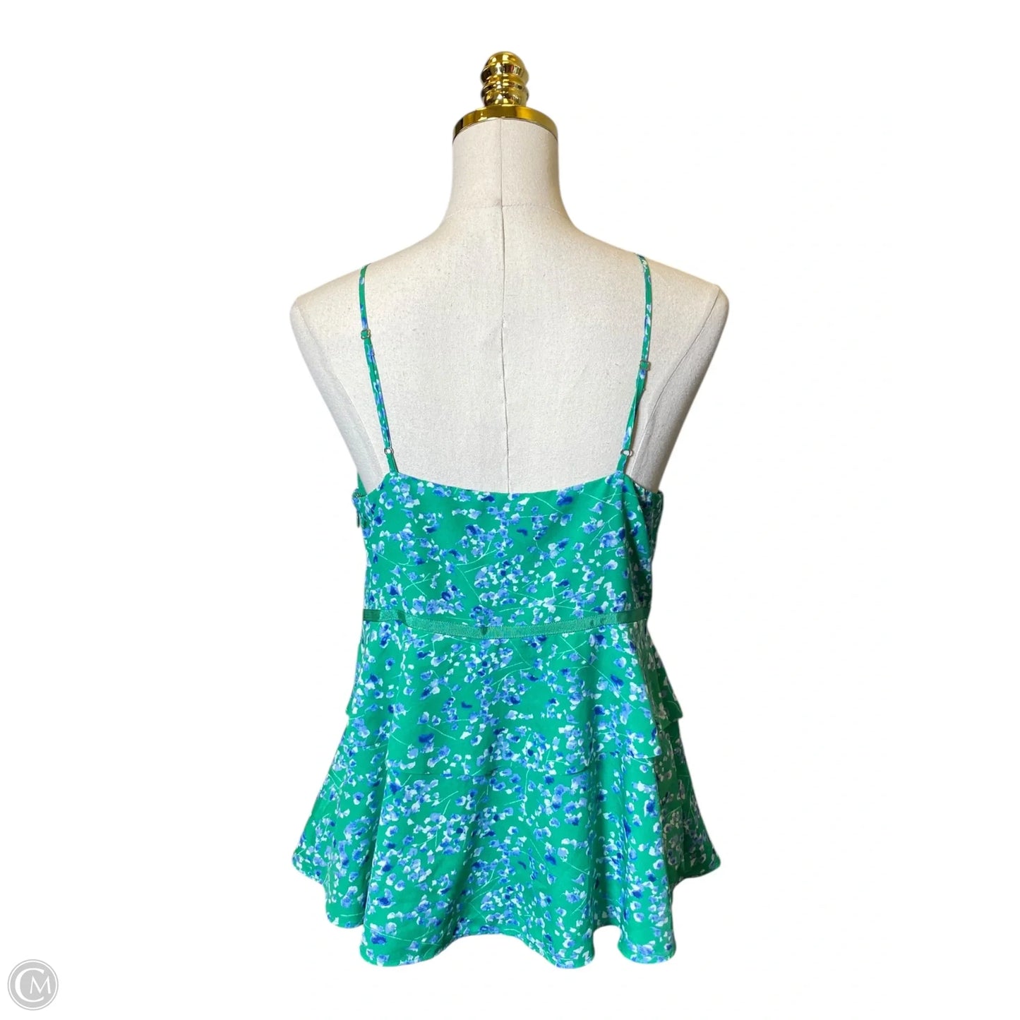 Top Sleeveless By Banana Republic In Floral Print, Size: M