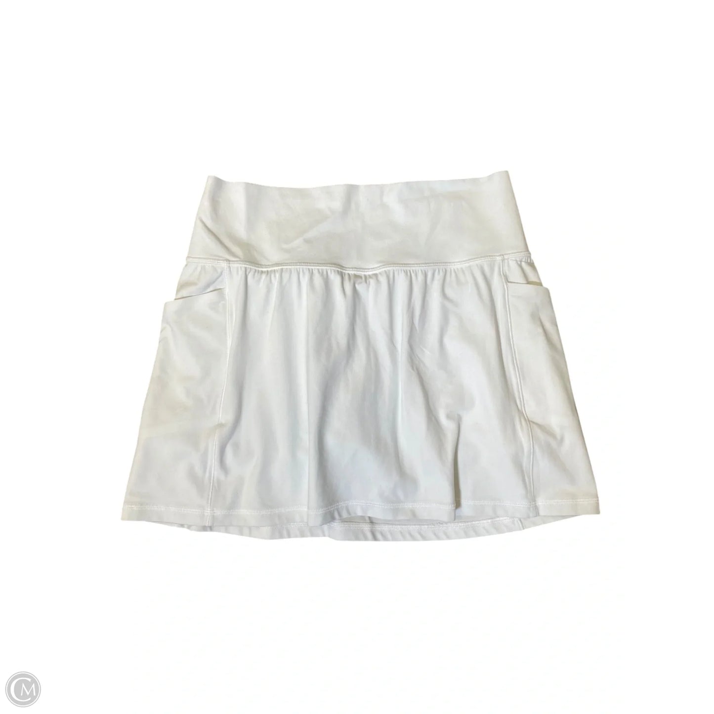 Athletic Skort By Athleta In White, Size: M