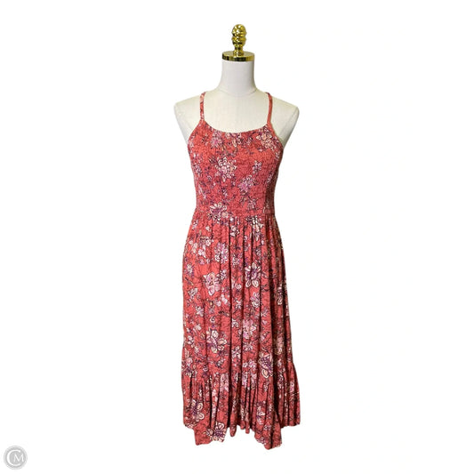 Dress Casual Maxi By Maurices In Multi-colored, Size: S