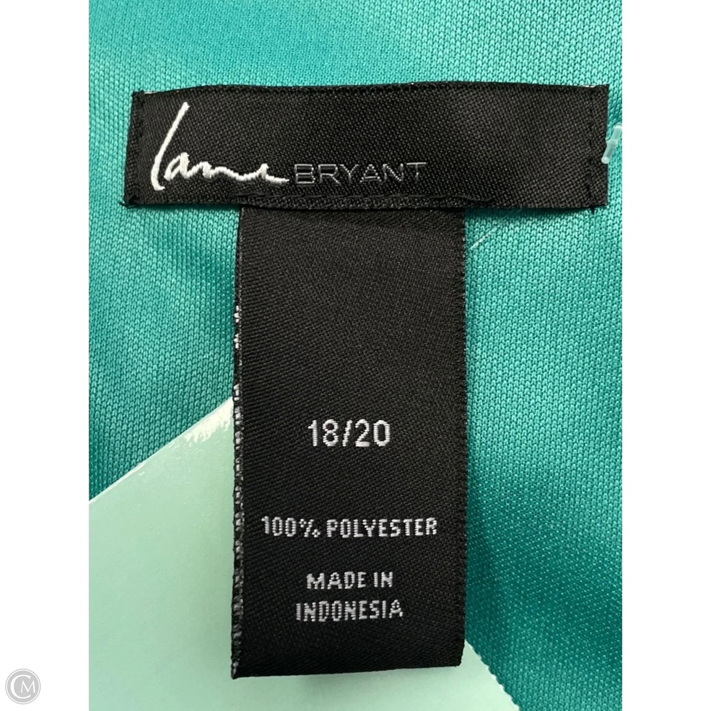 Dress Casual Midi By Lane Bryant In Green, Size: 1x