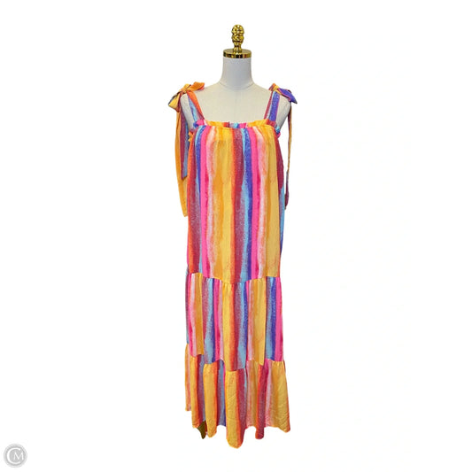 Dress Casual Maxi By Emily Wonder In Multi-colored, Size: L