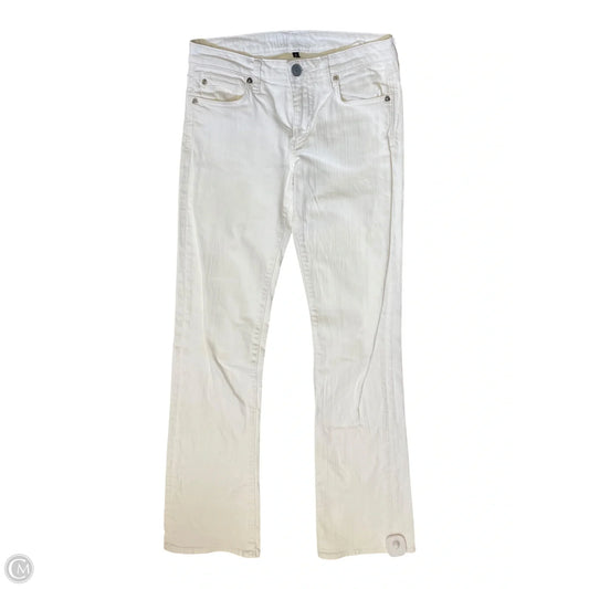 Jeans Boot Cut By Kut In White, Size: 2