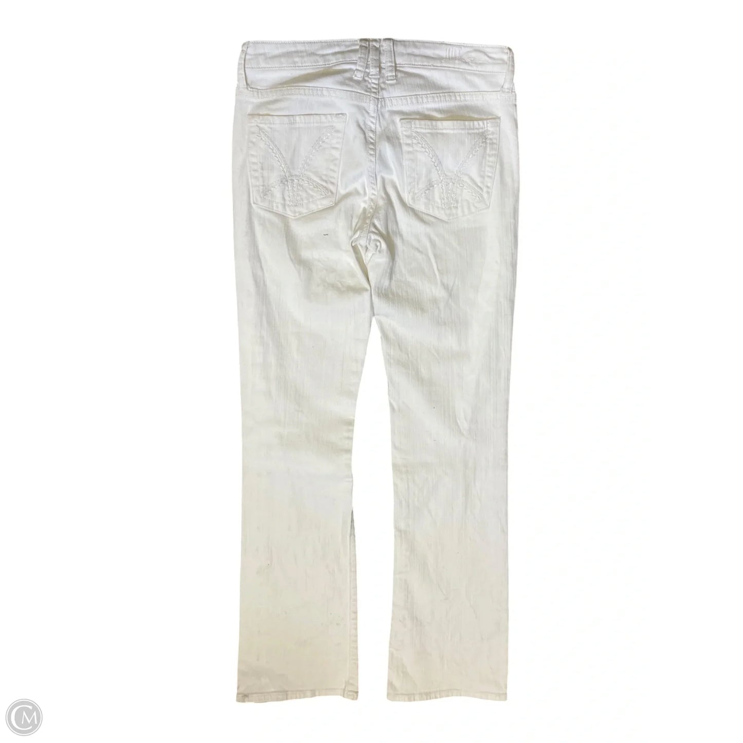 Jeans Boot Cut By Kut In White, Size: 2