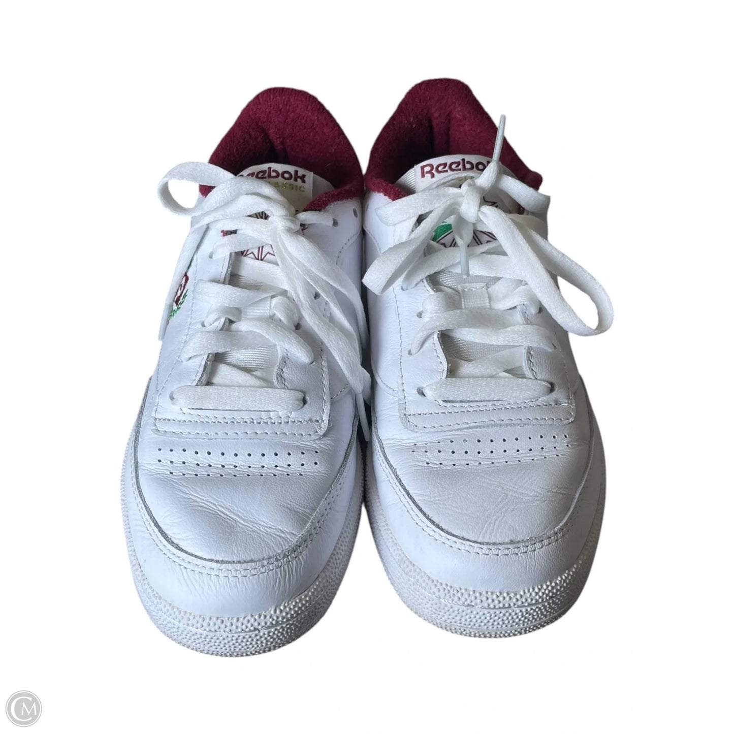 Shoes Athletic By Reebok In Red & White, Size: 6
