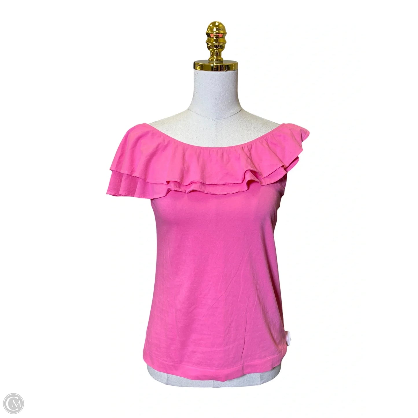 Top Sleeveless Designer By Lilly Pulitzer In Pink, Size: S