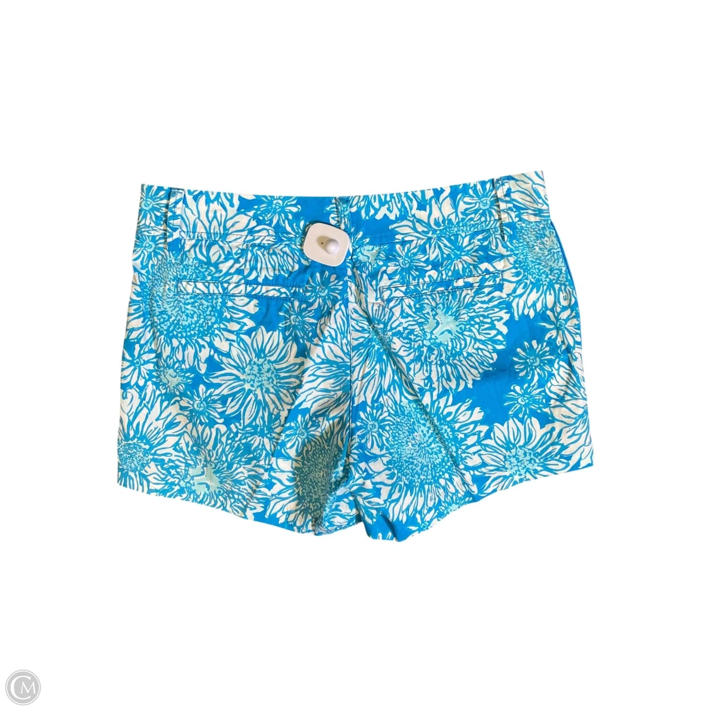 Shorts Designer By Lilly Pulitzer In Blue & White, Size: 6