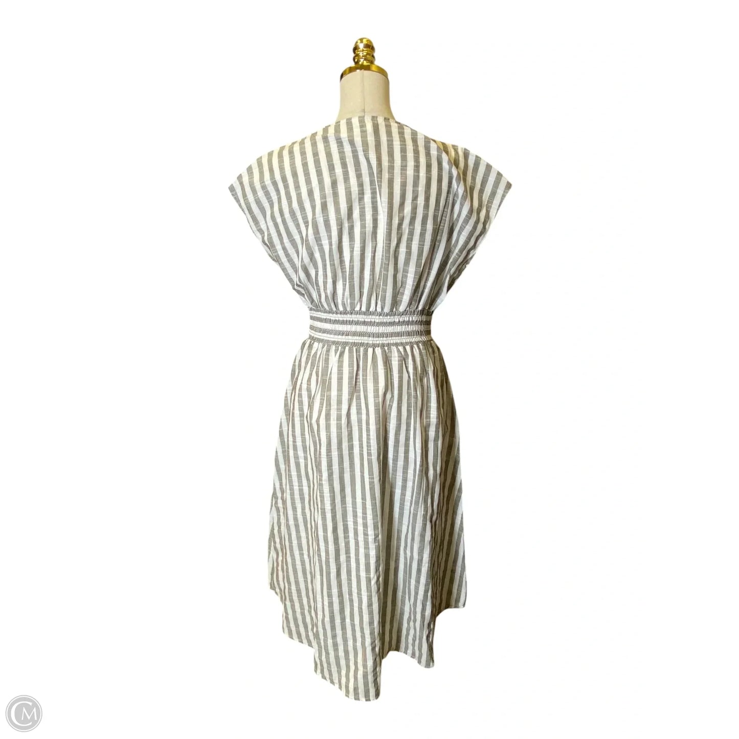 Dress Casual Midi By Max Studio In Striped Pattern, Size: S