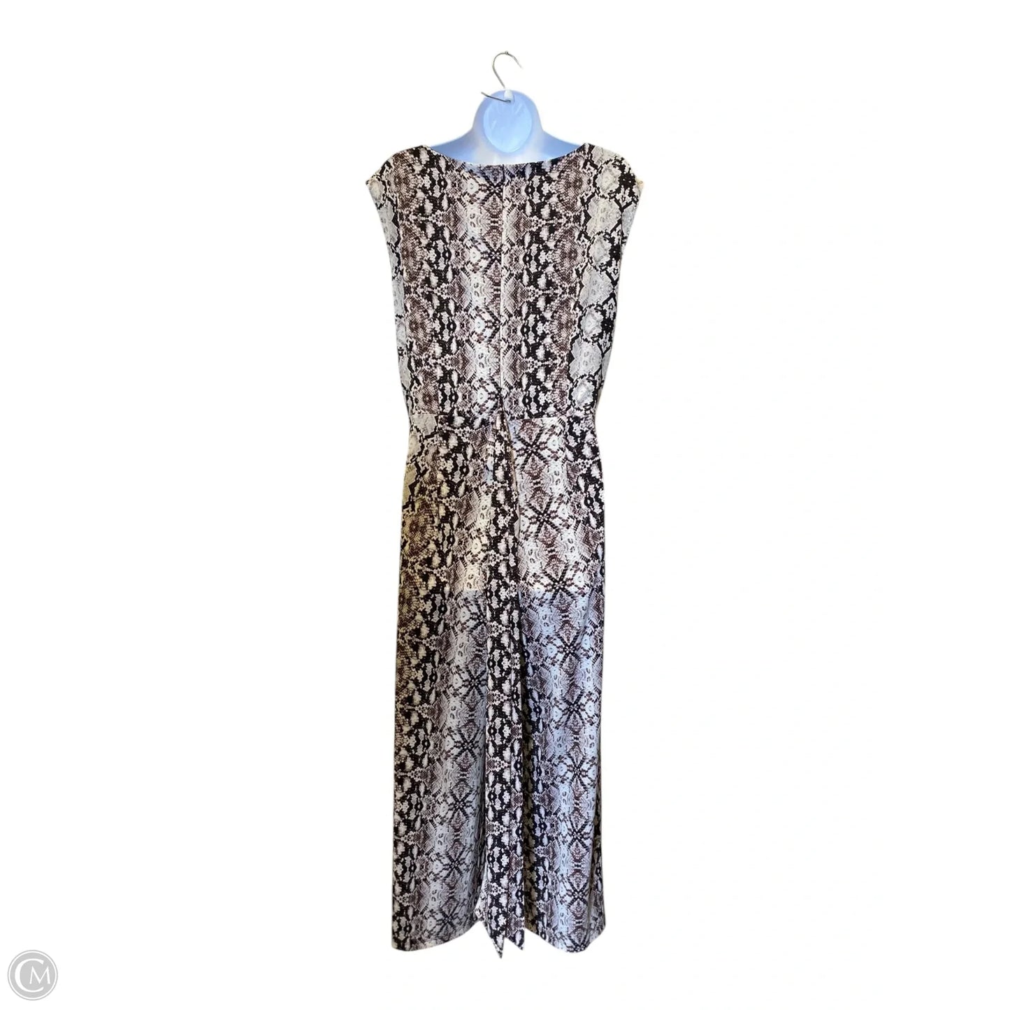 Jumpsuit By Nicole Miller In Animal Print, Size: L