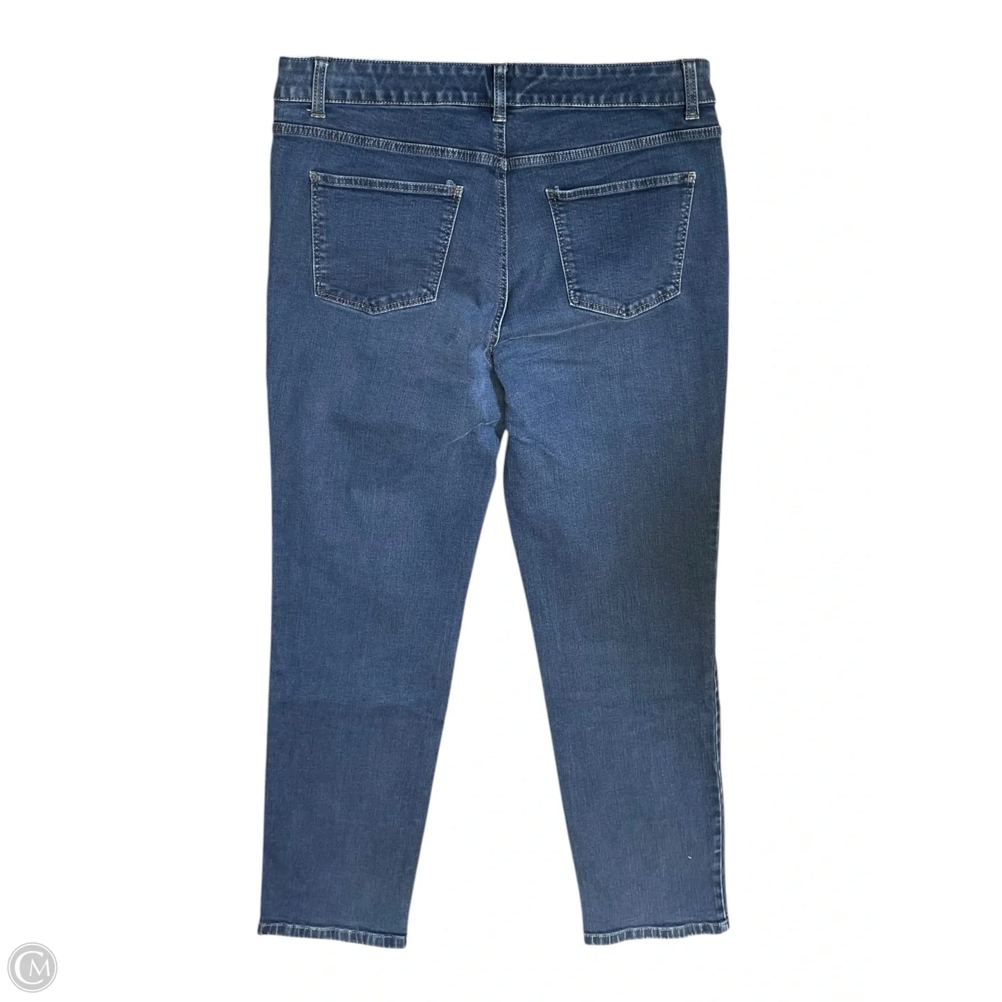 Jeans Straight By Talbots In Blue, Size: 10