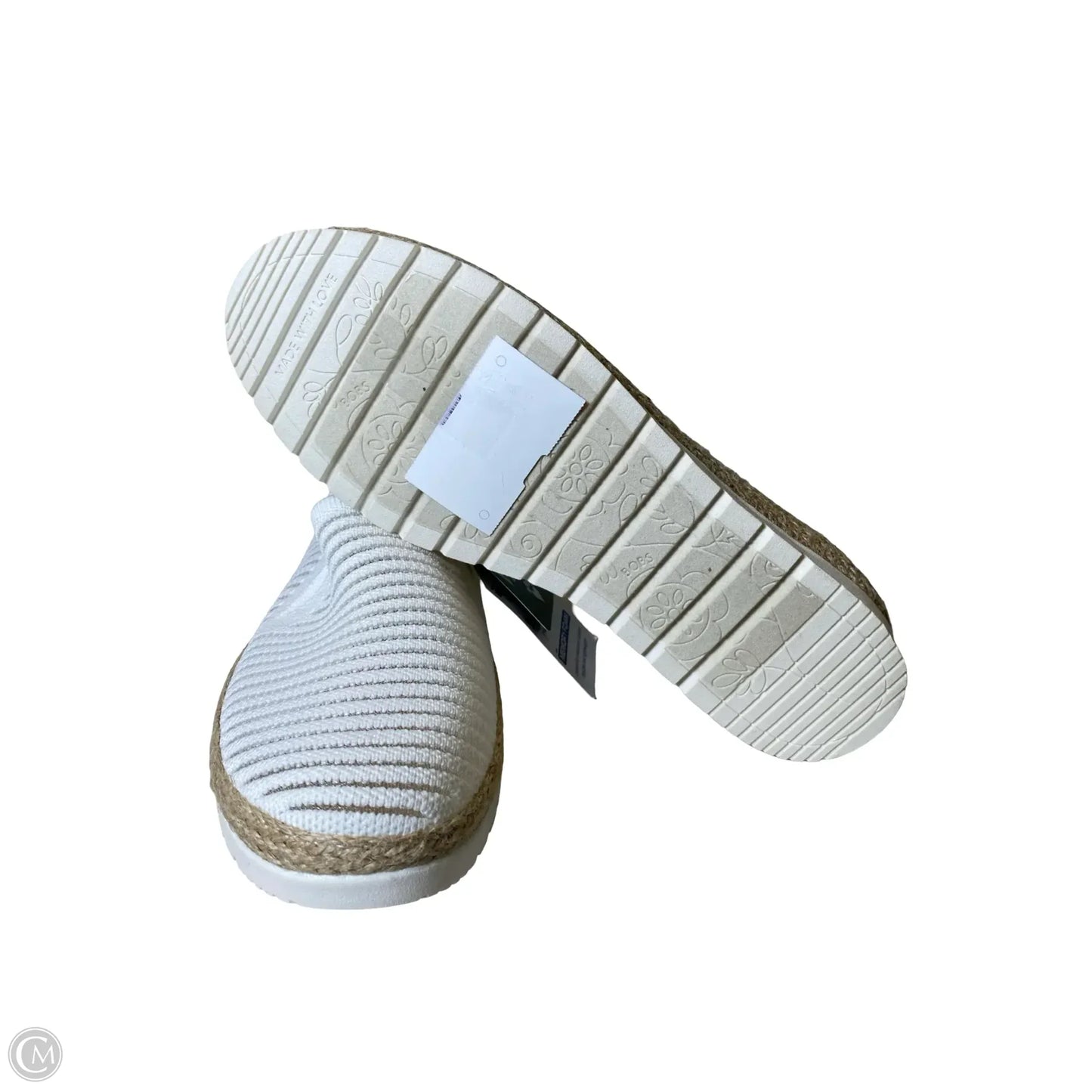 Shoes Flats By Bobs In White, Size: 9