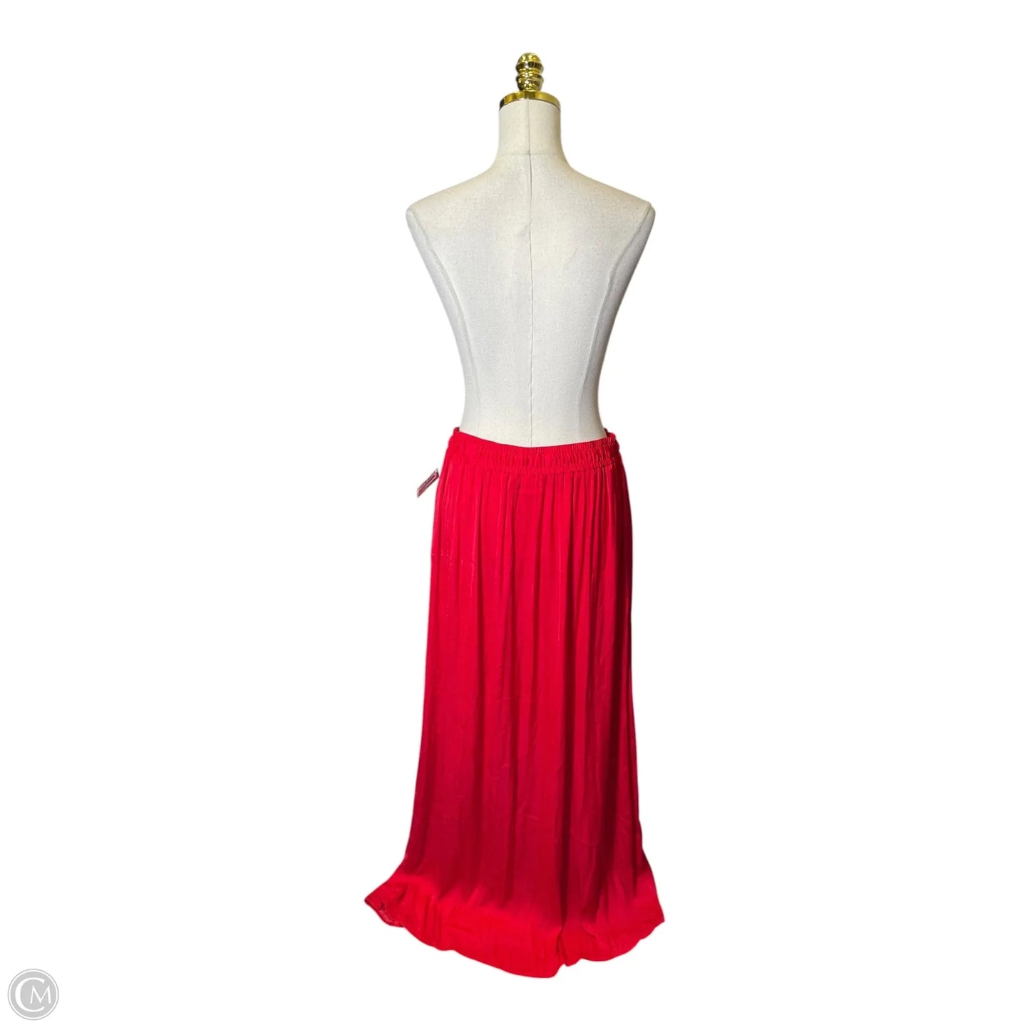 Skirt Maxi By Worthington In Red, Size: L