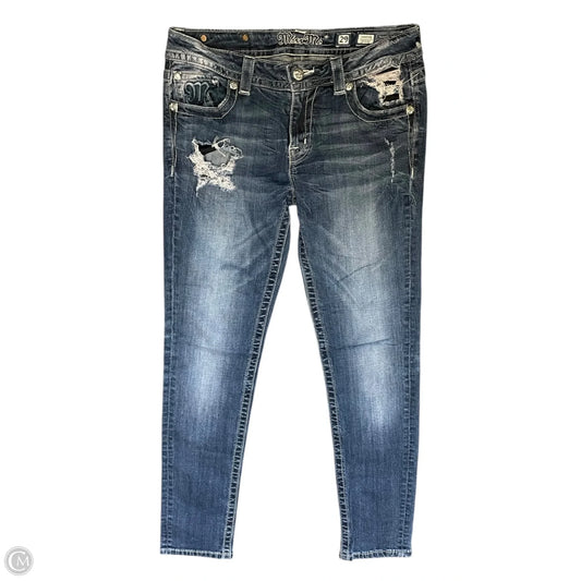 Jeans Skinny By Miss Me In Blue, Size: 8