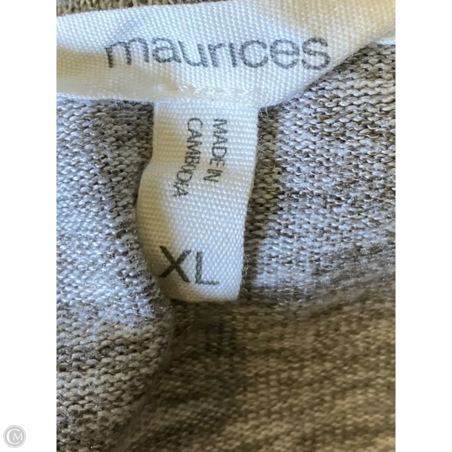 Sweater By Maurices In Grey, Size: Xl