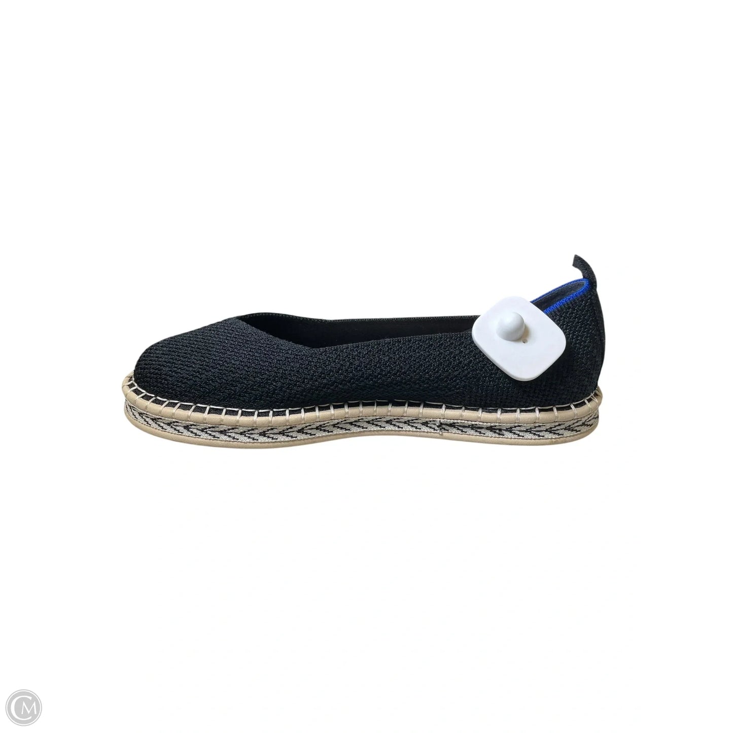 Sandals Flats By Rothys In Black & Tan, Size: 11
