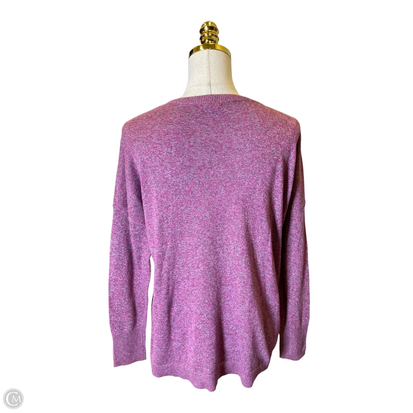 Sweater By Eddie Bauer In Pink, Size: M