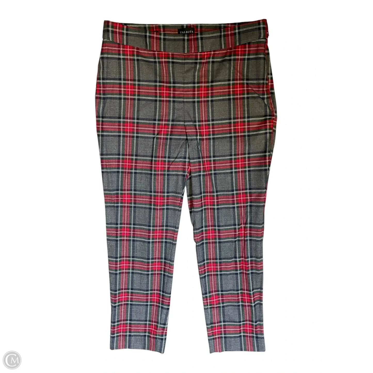 Pants Dress By Talbots In Plaid Pattern, Size: 10p