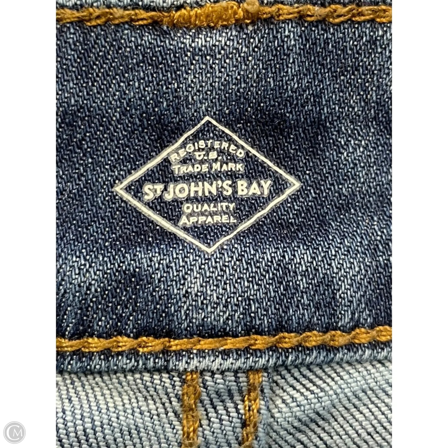 Jeans Straight By St Johns Bay In Blue, Size: 8