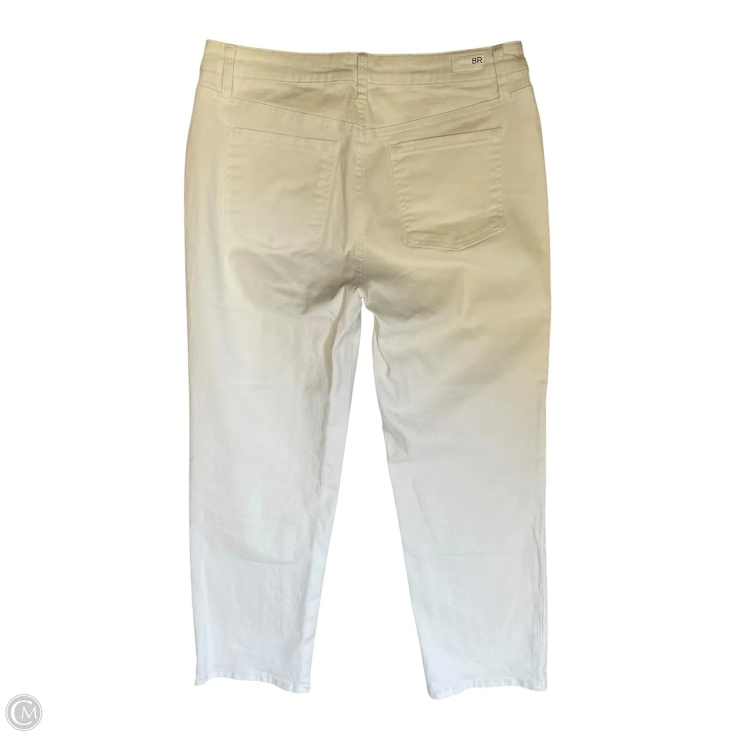Jeans Wide Leg By Clothes Mentor In White, Size: 10