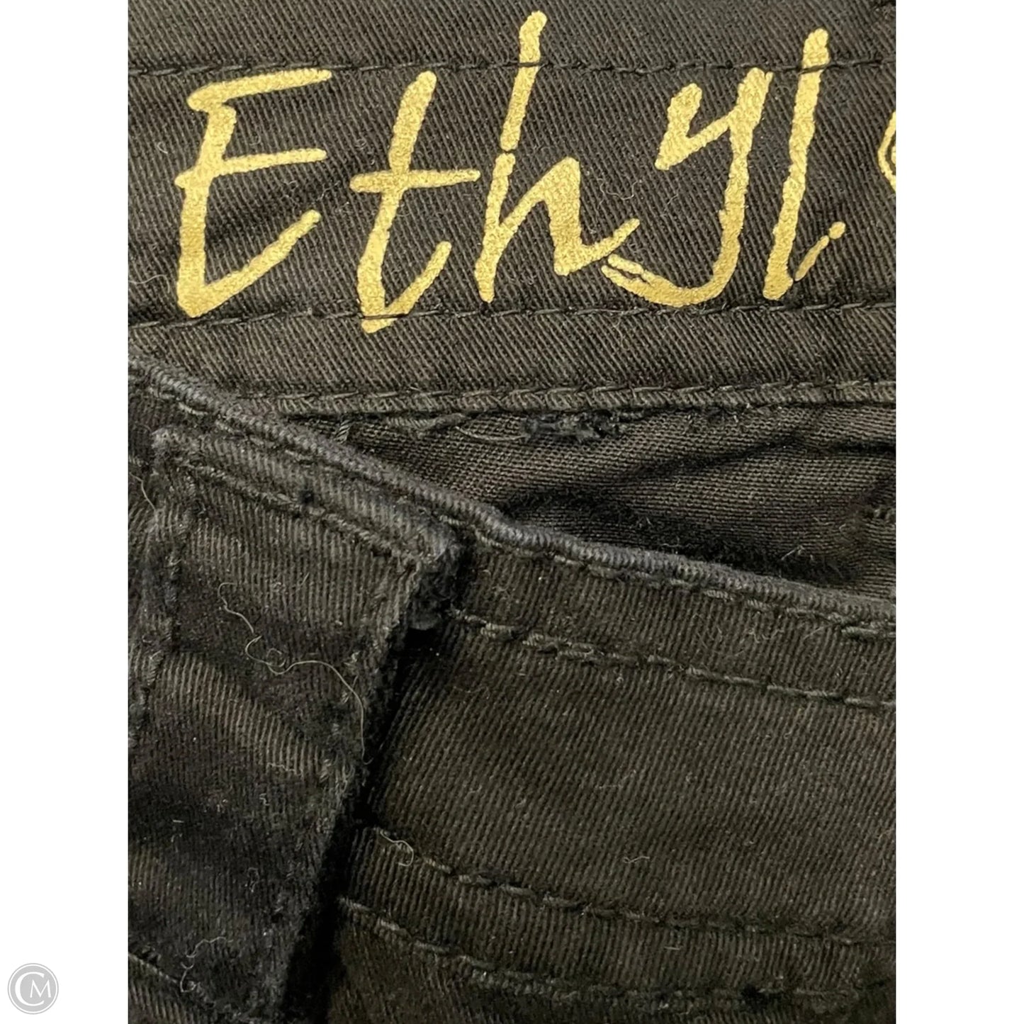 Jeans Cropped By Ethyl In Black, Size: 6