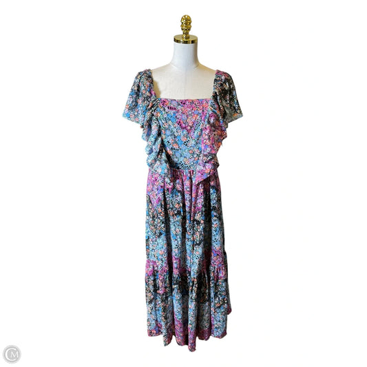 Dress Casual Maxi By Anthropologie In Multi-colored, Size: 1x