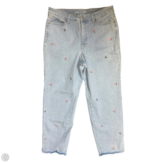 Jeans Straight By Old Navy In Multi-colored, Size: 14
