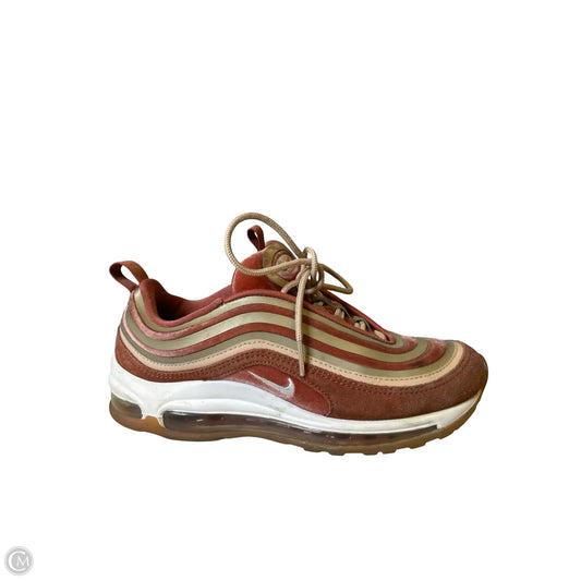 Shoes Athletic By Nike In Orange & Tan, Size: 7