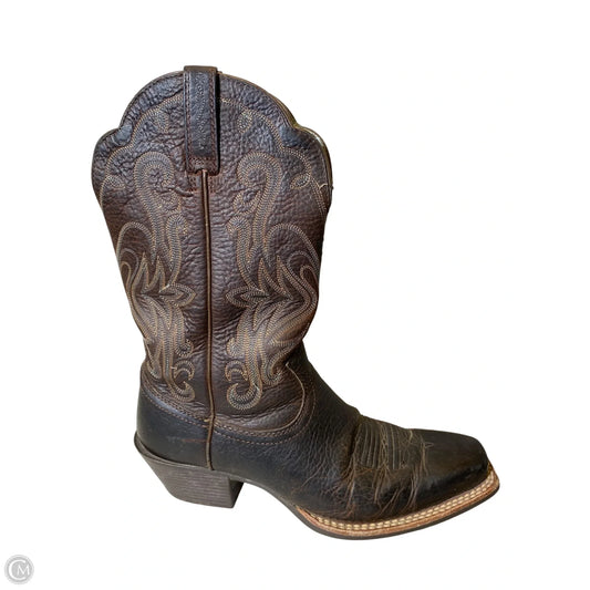 Boots Western By Ariat In Brown, Size: 8