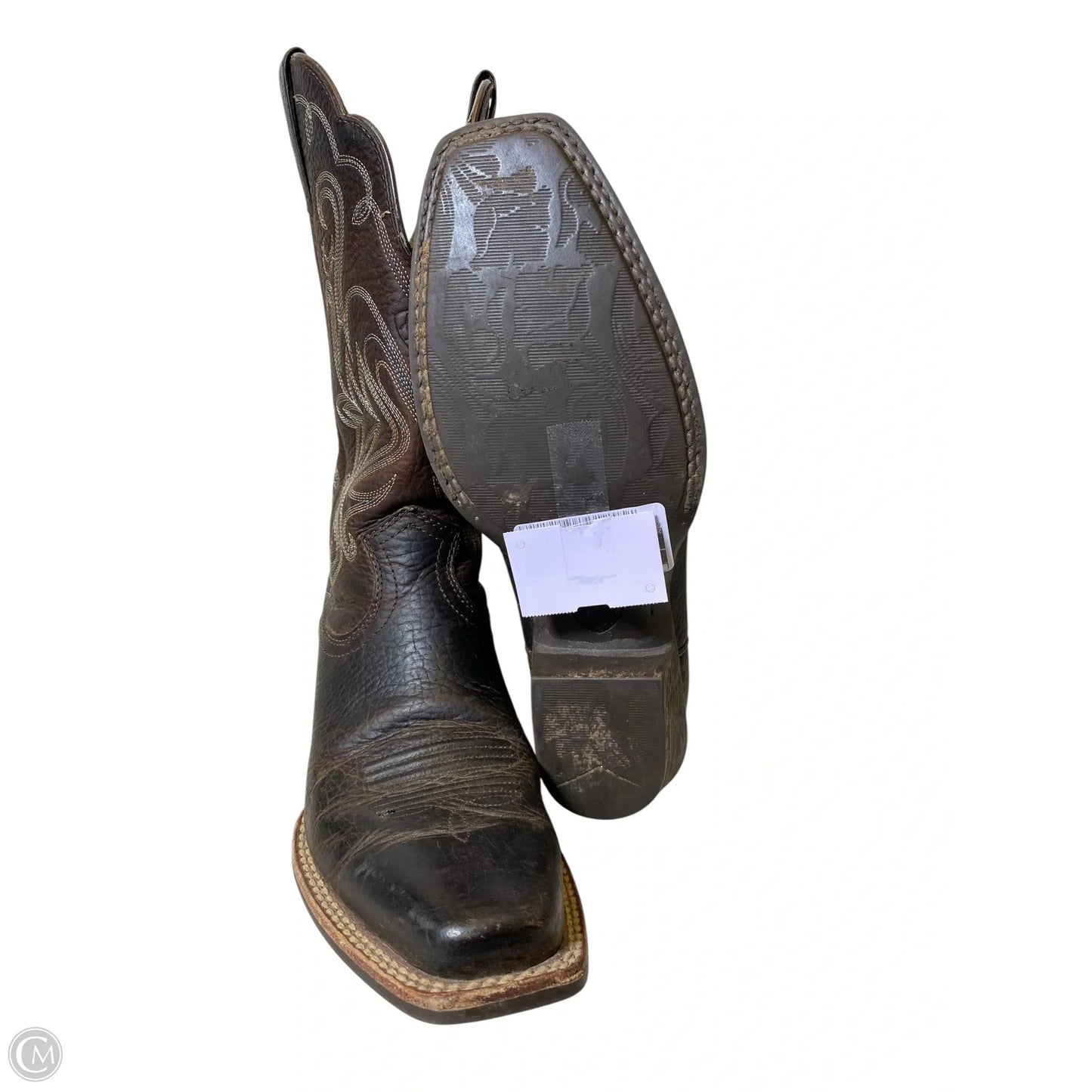 Boots Western By Ariat In Brown, Size: 8