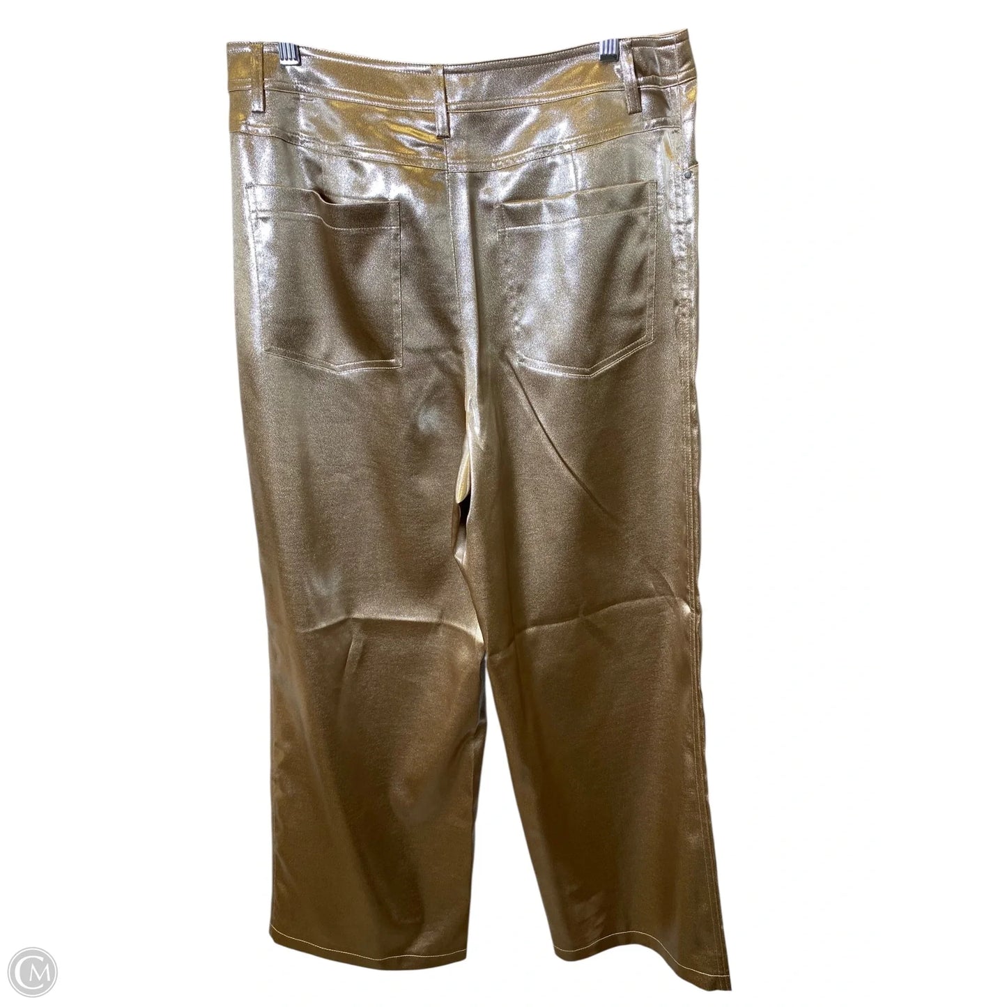 Pants Dress By Versona In Gold, Size: 14