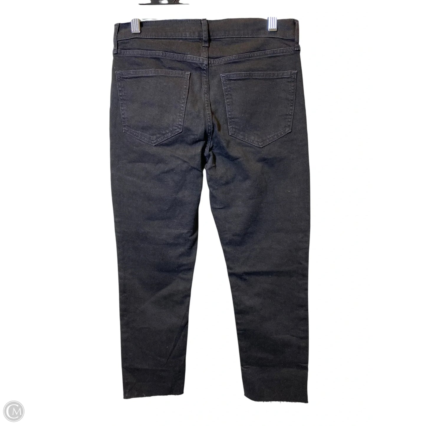 Jeans Straight By Gap In Black, Size: 6