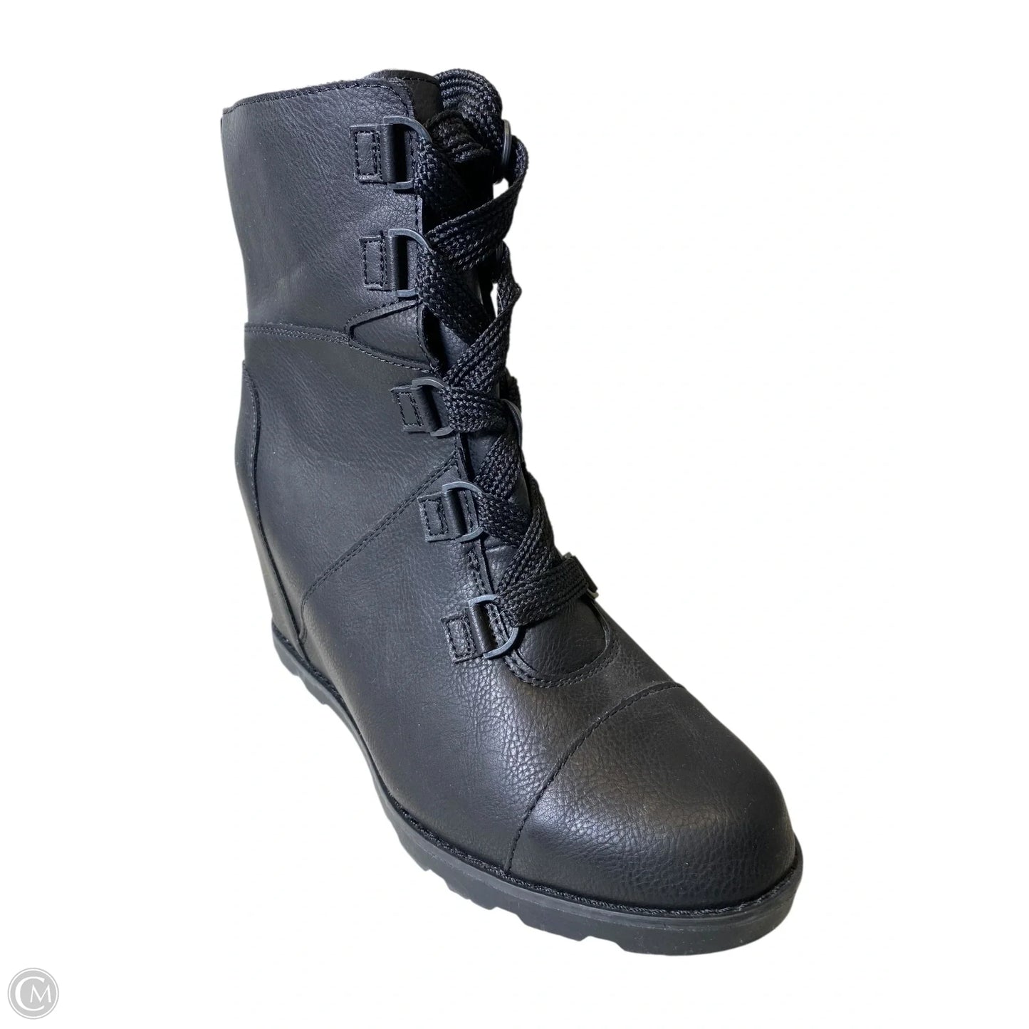 Boots Ankle Heels By Universal Thread In Black, Size: 9.5