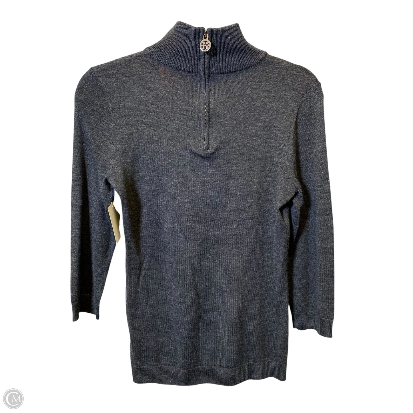 Sweater Designer By Tory Burch In Grey, Size: S