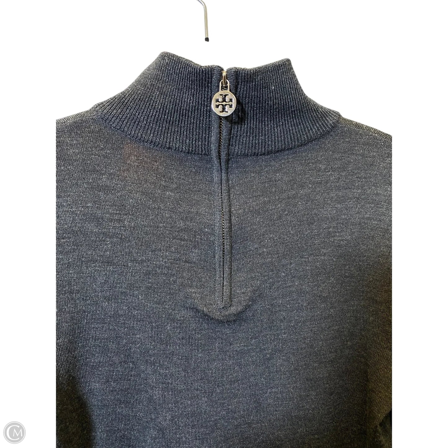 Sweater Designer By Tory Burch In Grey, Size: S