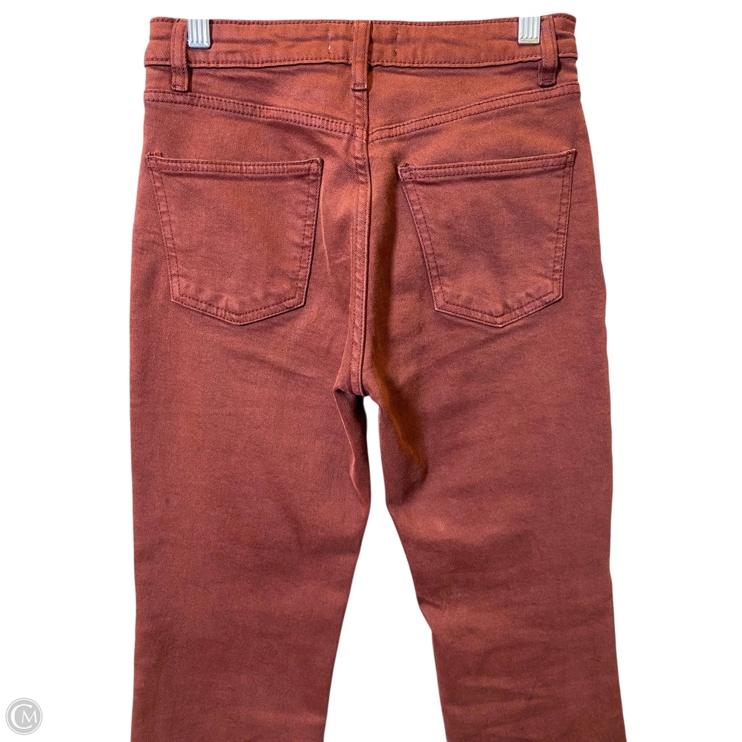 Jeans Straight By Zara In Brown, Size: 2