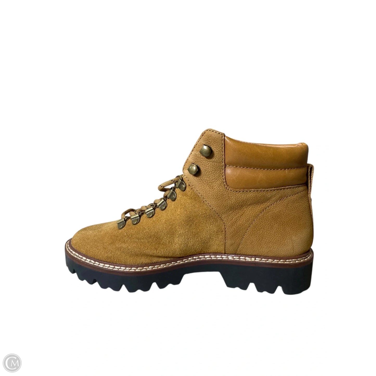 Boots Ankle Flats By Madewell In Brown, Size: 6