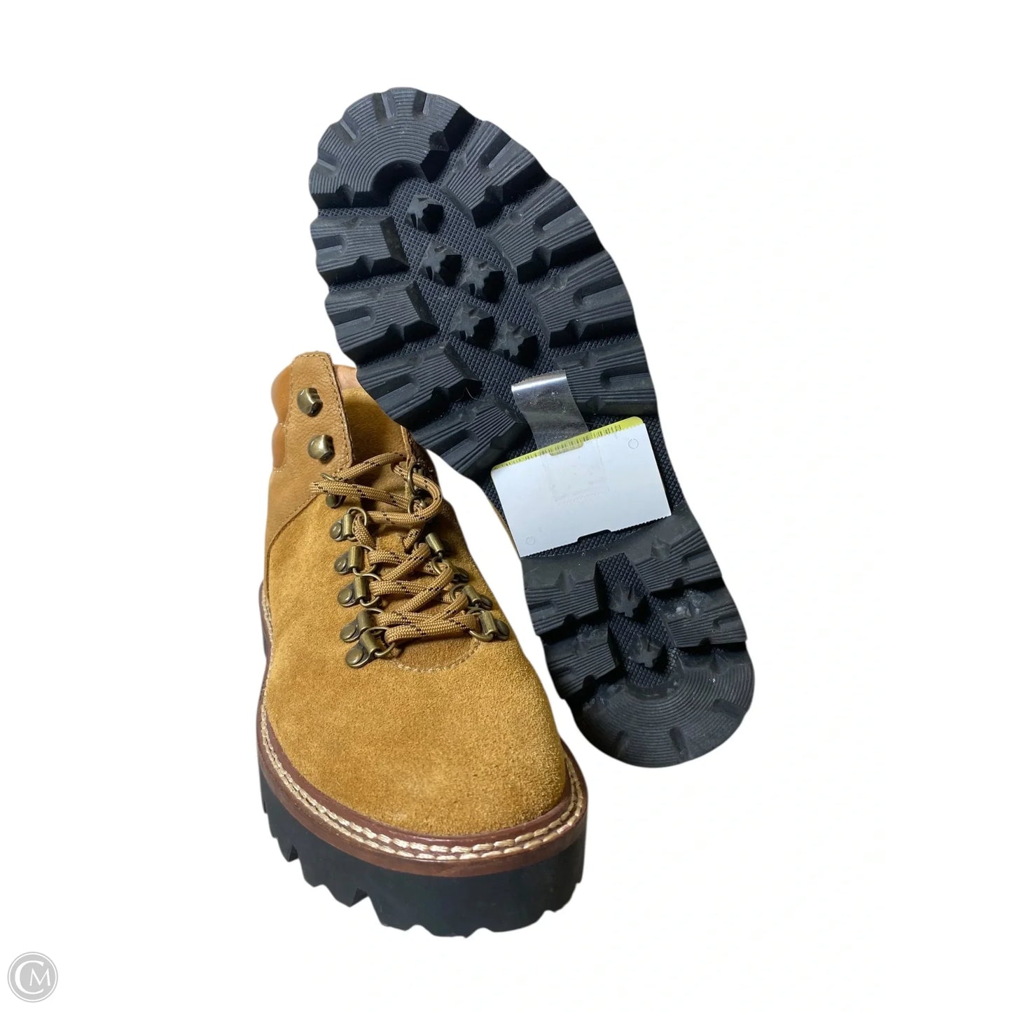 Boots Ankle Flats By Madewell In Brown, Size: 6