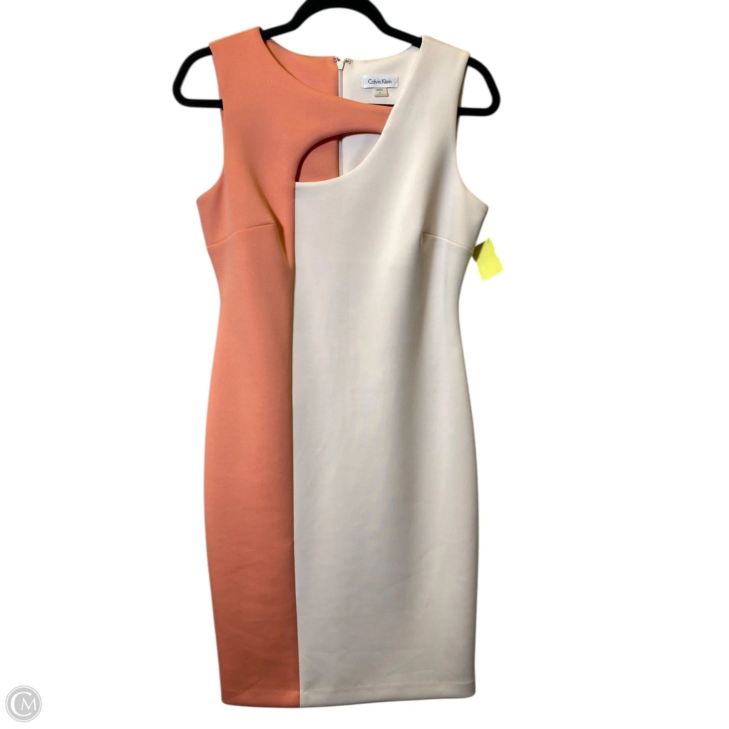 Dress Casual Short By Calvin Klein In Pink, Size: 6