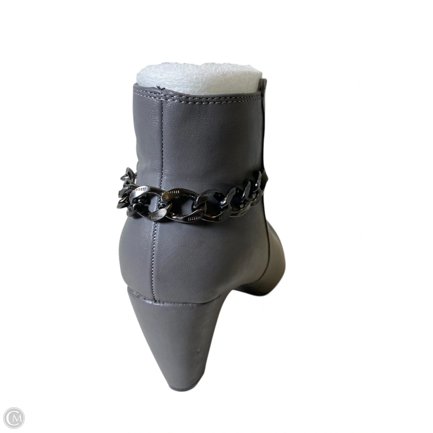 Boots Ankle Heels By Easy Spirit In Grey, Size: 5