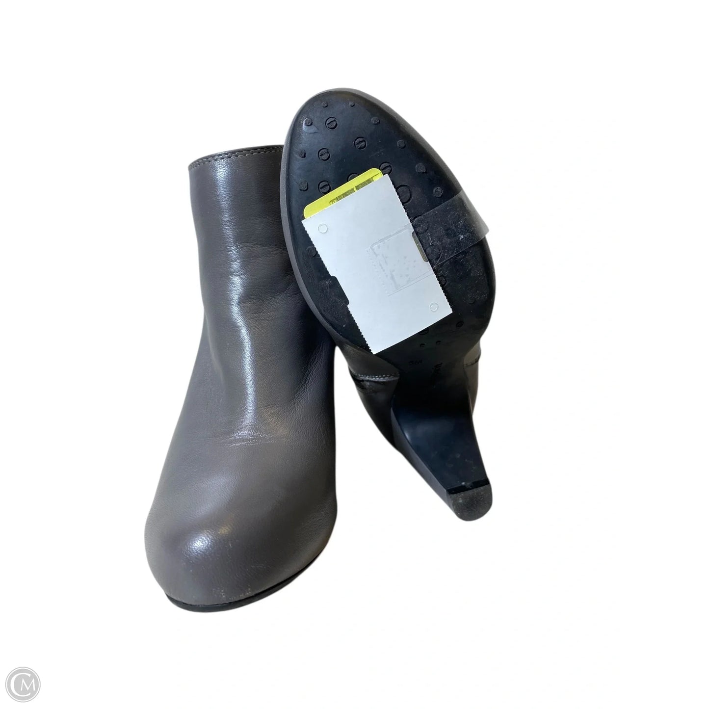 Boots Ankle Heels By Easy Spirit In Grey, Size: 5