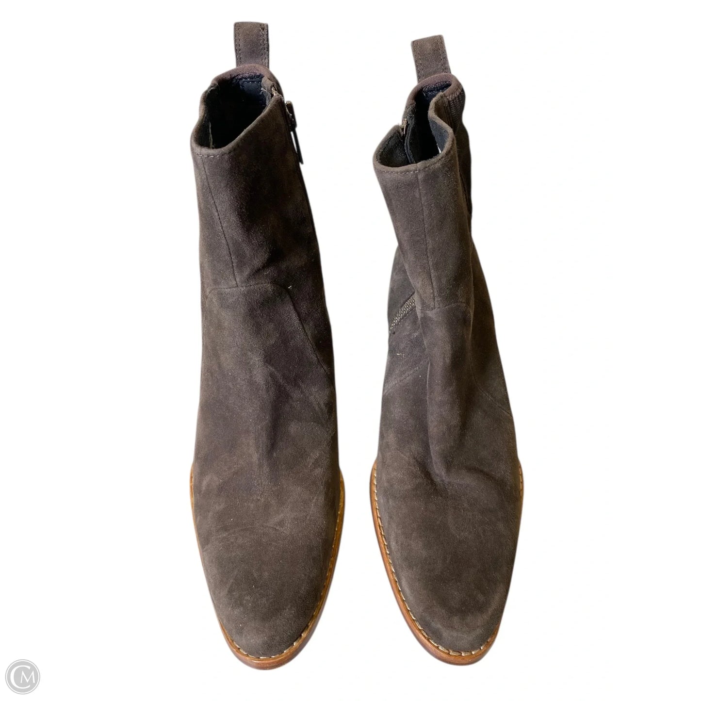 Boots Ankle Heels By Timberland In Brown, Size: 7