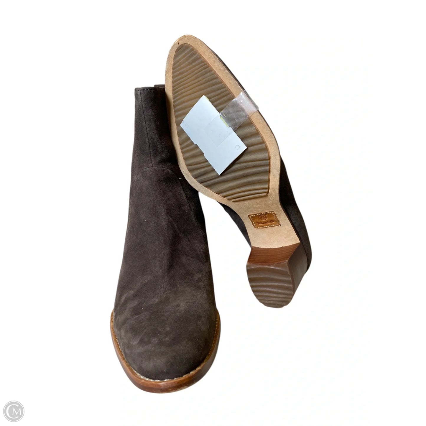 Boots Ankle Heels By Timberland In Brown, Size: 7